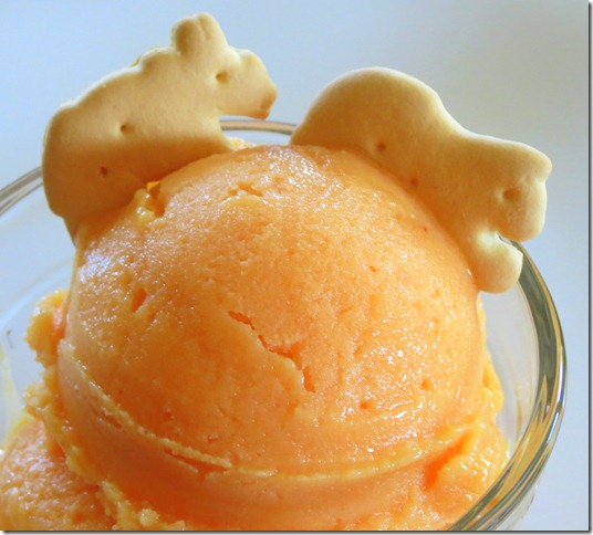 Peach Mango Ice Cream
