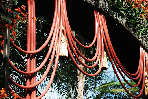 A close-up of the 