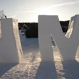 NM Bardufoss Snøskulptur