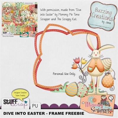 MMTS & TSK - Dive into Easter - Frame Freebie Preview