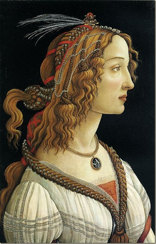 Atelier de Sandro Botticelli, Jeune fille