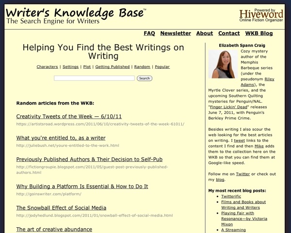 WritersKnowledgeBase
