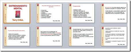 “Entrenamiento Mental” de Terry Orlick también para pádel. Resúmen descargable en pdf. “Entrenamiento Mental” de Terry Orlick también para pádel. Resúmen descargable en pdf.
