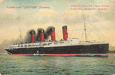Lusitania Sinking