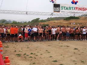 Starting line overview. Most of the newcomers have no idea what is in store.
