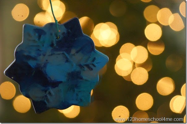 easy crayon ornament craft for kids easy crayon ornament craft for kids