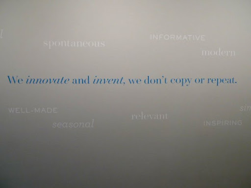 'We innovate and invent, we don't copy or repeat.'  Let's face it - we are some of the most creative pups out there!