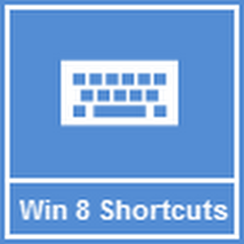 Windows 8 Introduces New Sets of Keyboard Shortcuts