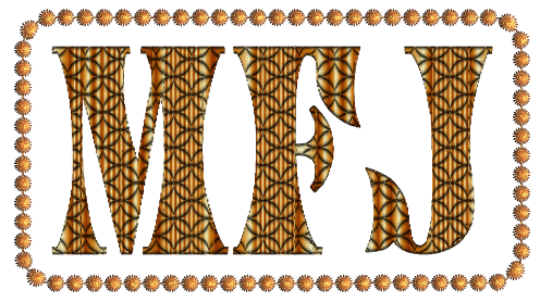 Monogram - med automatisk tilpasset ramme Monogram - the frame is created automatically
