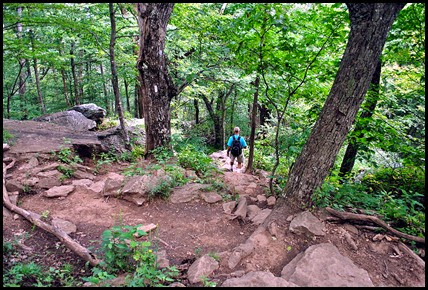 08m - Hiking Down - Tackling the Rocky Switchbacks