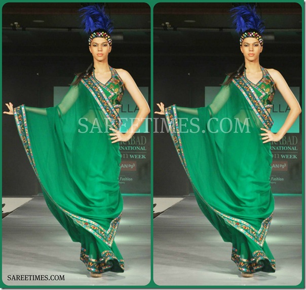 Green_Designer_Saree