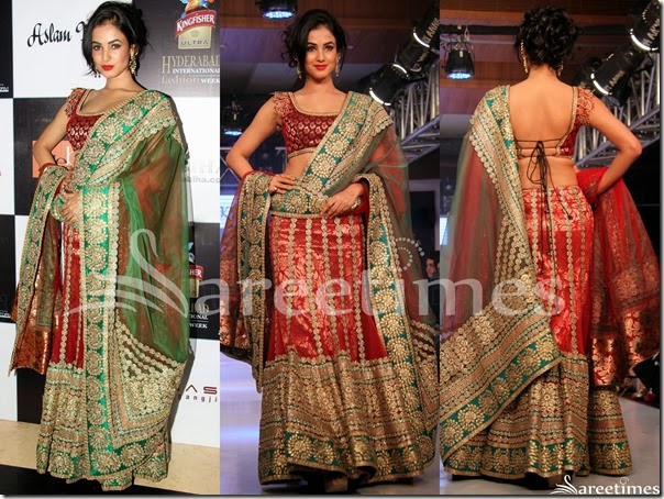 sonal chauhan lehenga sonal chauhan in designer lehenga sareetimes sonal chauhan lehenga sonal chauhan in designer lehenga sareetimes