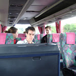 On the bus to Wroclaw.  The first of several long bus rides this trip.