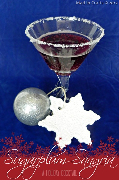 Sugarplum Sangria Holiday Cocktail