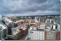 Manchester view from our room