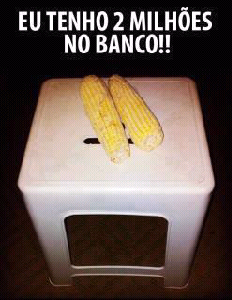 Agora tenho 2 milhões no banco!