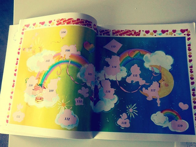 Care Bears Sticker Book Page 2