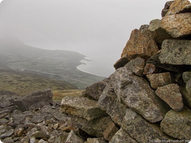 view from gyrn ddu cairn