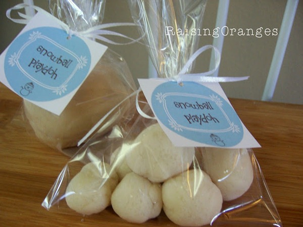 Snowball Play Dough