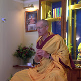 Khyenrab praying