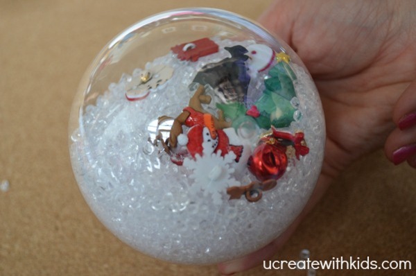 I Spy Christmas Ornament tutorial 5