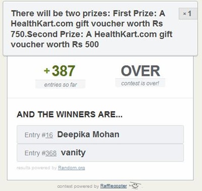 healthkart winners