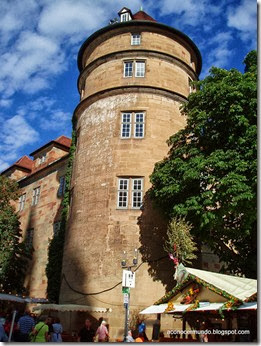 07-Stuttgart. Altes Schloss en Schillerplatz - P9020104