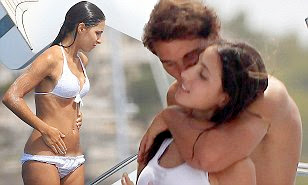 Chaguo Ni Lako The Love Boat Tennis Player Rafael Nadal Showers Bikini Clad Girlfriend Xisca Perello With Kisses During Their Spanish Escape