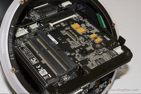 Interior ZOTAC ZBOX SPHERE OI520