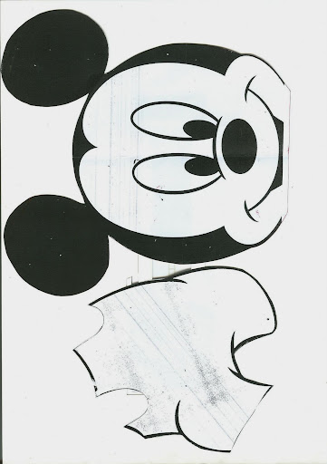 Molde Mickey Mouse - Imagui