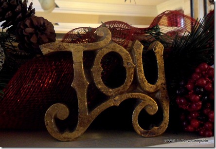 A Walk in the Countryside: Christmas Mantel 2012