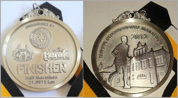 Taiping International Marathon 21k Medal Taiping International Marathon 21k Medal