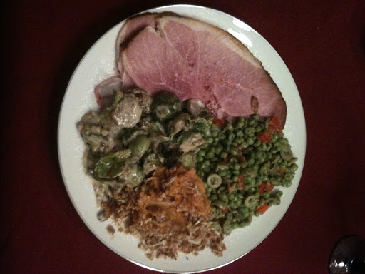 Monica Rose cooked for Christmas Eve, 