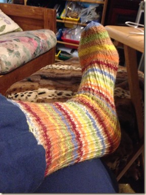 sock done