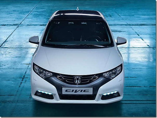 white-2012-new-Honda-Civic-hatchback-front
