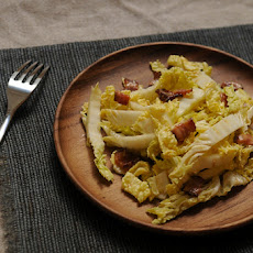 Helen Getz’s Napa Cabbage with Hot Bacon Dressing