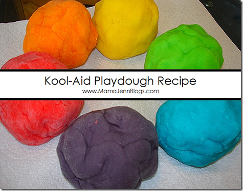 Kool Aid Play Dough Recipe