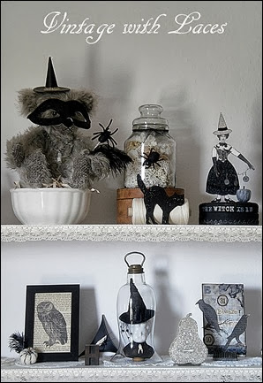 Black and White Halloween Black and White Halloween