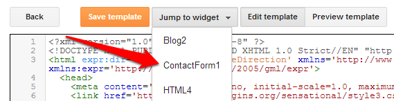 Cara Memasang Widget Contact Form di Halaman Statis Blog Cara Memasang Widget Contact Form di Halaman Statis Blog
