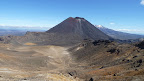 Mt. Ngauruhoe und South Crater; Tongariro Northern Circuit, Tag 1.