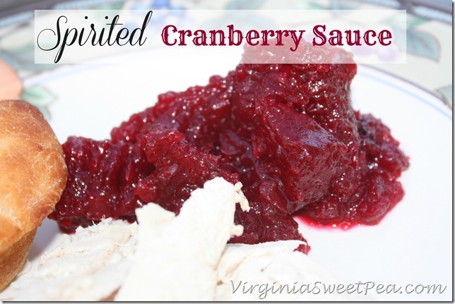 Spirited Cranberry Sauce Spirited Cranberry Sauce