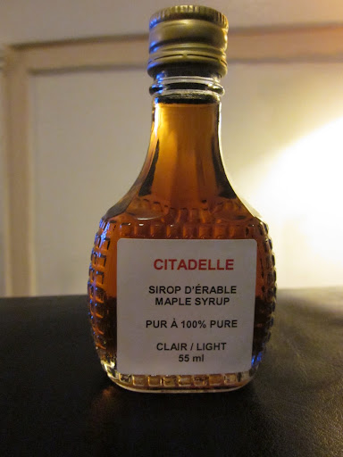 Maple syrup emerges from the tree, gets boiled down, and it's ready to eat.  Don't buy anything but 100% pure, or you might be eating corn syrup with artificial maple flavor.