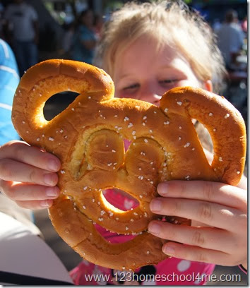 Best Snack Credit at Disney Magic Kingdom - Mickey Pretzel Best Snack Credit at Disney Magic Kingdom - Mickey Pretzel