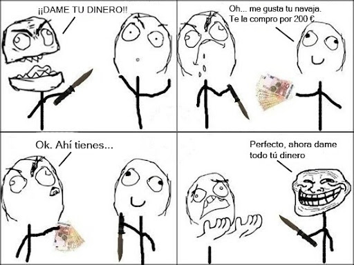 Ladrón vs Troll