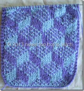 2010 double knitting scarf bib 