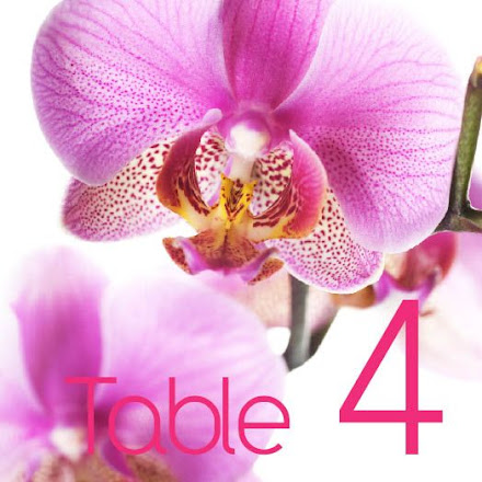 Pink Orchid 7 Table Number/Name