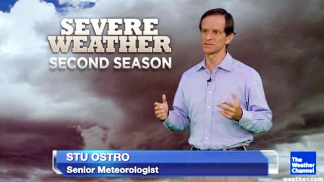Stu Ostro, senior meteorologist with the Weather Channel, now embraces climate science and accepts the reality of human-caused climate change. Photo: Weather Channel