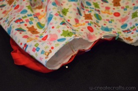 Christmas Nightgown Tutorial 14