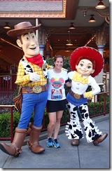 Disneyland 10K Woody and Jessie