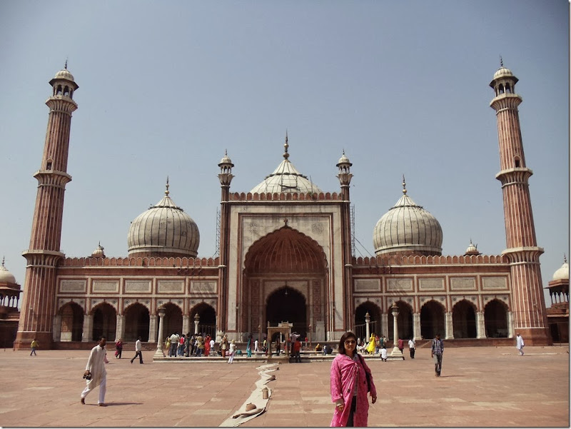 DSC00756-New Delhi- Jama Masjid - Mesquita muçulmana